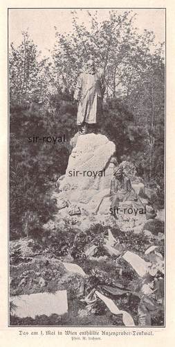 Monumento ludwig anzengruber - a,