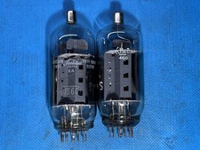 NEC Toshiba 6JS6C Vacuum Tube Coppia Amplificatore Audio Testato Ricambi Giappone