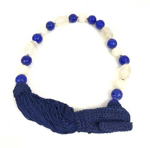 Collana con pietre vetro - pietre,