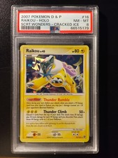 Raikou cracked ice holo psa - raikou,