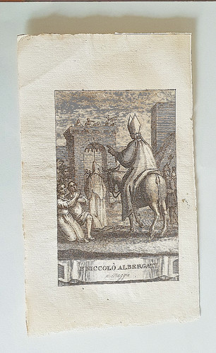 Stampa incisione epoca - incisione, d'epoca