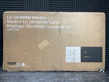 LG 34" Curved LED LCD Monitor