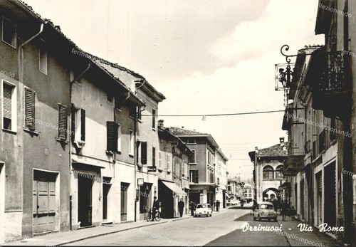 Cc783 cartolina orzinuovi via - cc783,