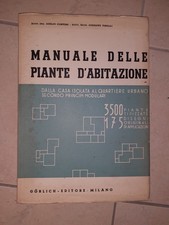 MANUALE DELLE PIANTE D'ABITAZIONE GORLICH INGEGNERIA CIVILE EDILE ARCHITETTURA