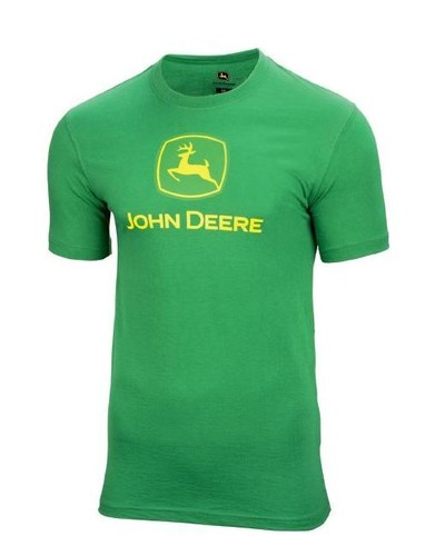 Shirt john deere logo - logo, uomo