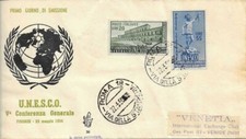 Italia FDC Venetia 1950 -