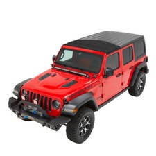 Sunrider per Hardtop Black Twill capote tetto in tessuto Jeep Wrangler JL 18-