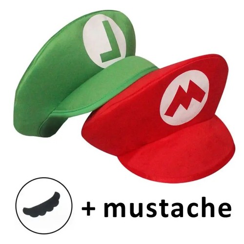 Mario luigi cappello schiuma - mario, &
