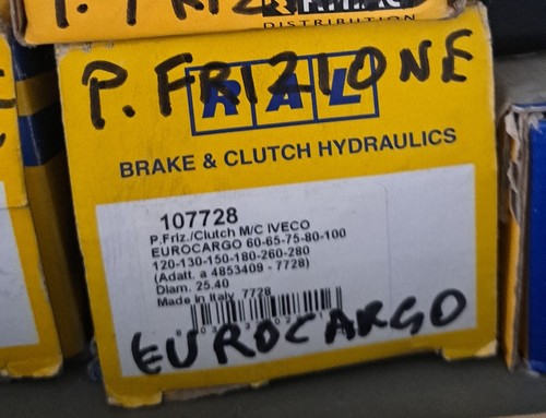 Pompa frizione iveco - frizione, eurocargo
