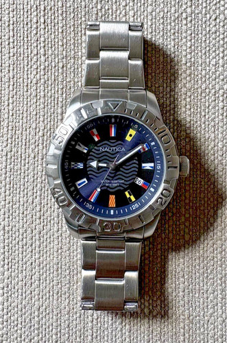 Orologio uomo nautica acciaio - uomo,