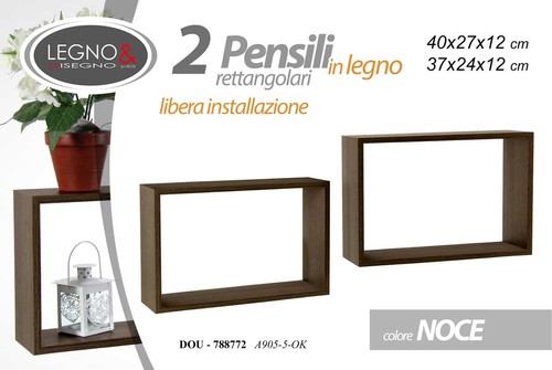 Set cubo parete scaffale - cubo,