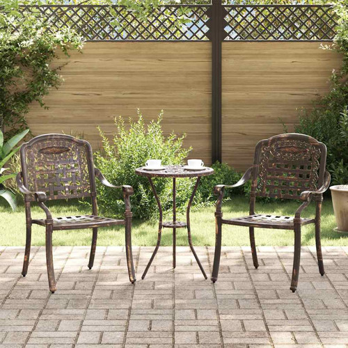 Set sedie giardino - giardino, bronzo