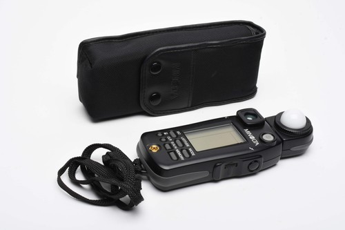 Minolta flash meter con - flash, vi