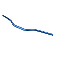 Manubrio moto 28mm Fat Manubrio 800mm  Universale ANODIZZATO BLU