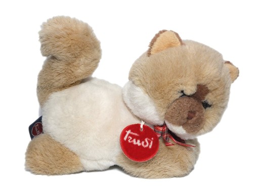 Doudou peluche chat beige - doudou,