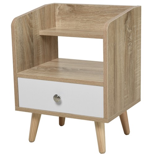 Homcom comodino con - homcom,