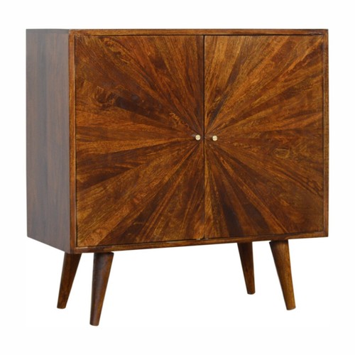 Nuova credenza retrò sunburst - nuova,