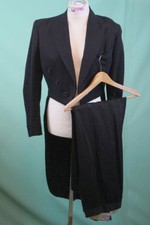 Elegante antico frack nero