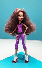 "MATTEL", "Monster High", Bambola Clawdeen Wolf Disco Music Festival, h.28 cm.