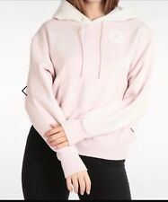 FELPA Donna CONVERSE CHUCK Bianca e rosa Taglia S