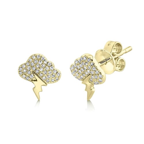 14k oro diamante storm nuvola - oro,