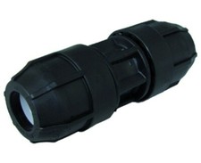 MANICOTTO POLIETILENE DOPPIO INNESTO DA 20mm A 110mm NUPI