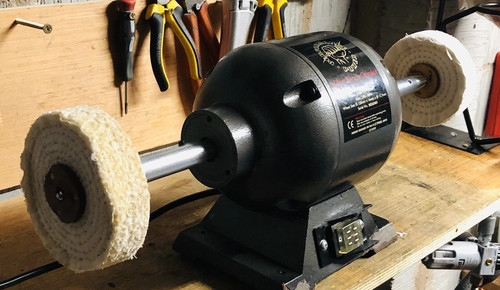 Tampone lucidatrice banco - tampone, da