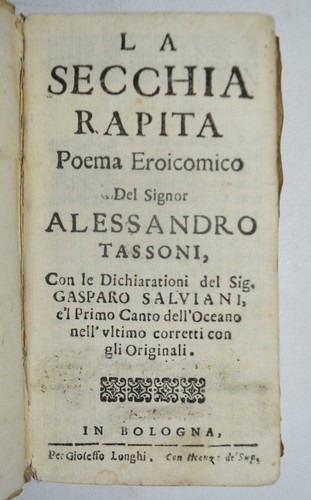 Secchia rapita ediz - la,