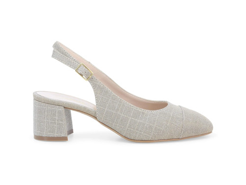 Melluso slingback tessuto - melluso,