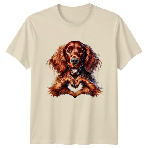 Shirt setter irlandese - setter,