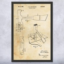 Poster arte da parete brevetto