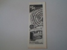 advertising Pubblicità 1952 IMCARADIO IMCA RADIO PANGAMMA - ALESSANDRIA