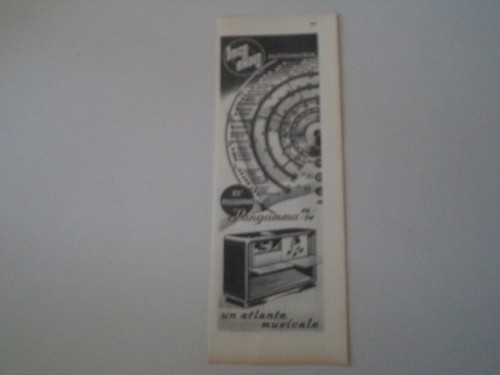 Advertising pubblicità 1952 - pubblicità,