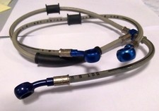 MOTORQUALITY KIT TUBI FRENO TRECCIA AERONAUTICA ANTERIORE KAWASAKI ZX 6R 1998