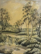 Dipinto ad olio a cascata