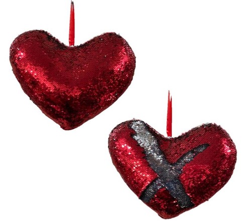 Cuore con paillettes 32 - con,