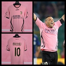 Maglia Palermo Legea 2011/12 Miccoli #10  Maglia da Campo Probabile Match Worn