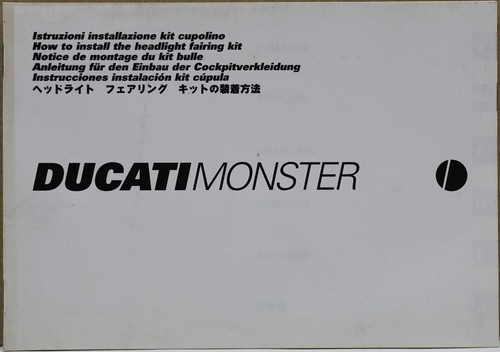 Libretto ducati monster - libretto,