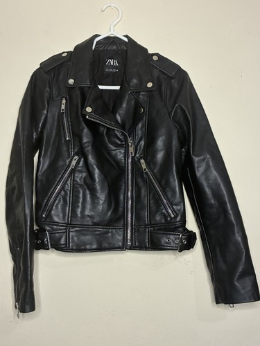 Giacca moto zara small - giacca,