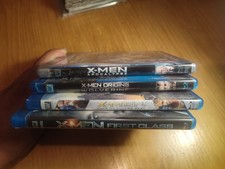 X-Men Lotto 4 Blu Ray USA Import Free Region Usato Come Nuovo 