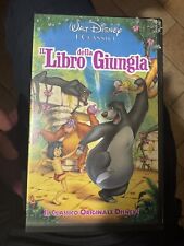 Il Libro Della Giungla VHS Disney Prima Edizione Rara 1993