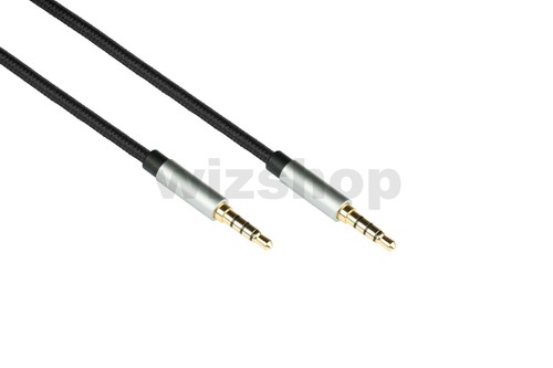 Cavo audio jack 4 pin - audio, 3.5