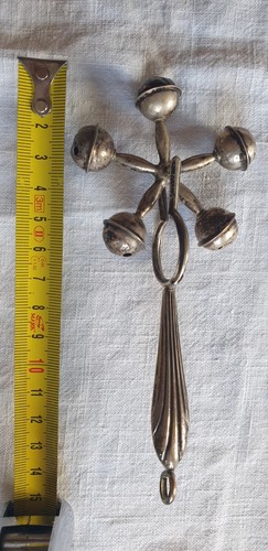 Antico sonaglio argento - sonaglio, in