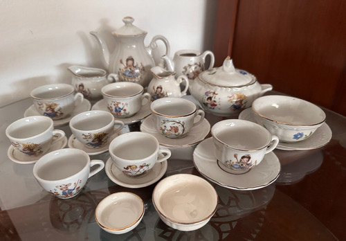 Vecchio set ceramiche - , da