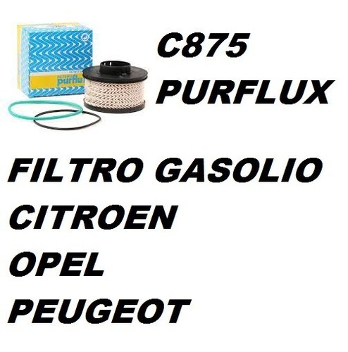 C875 purflux filtro - purflux,