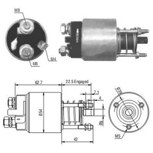 101 elettromagnete motore - cv,