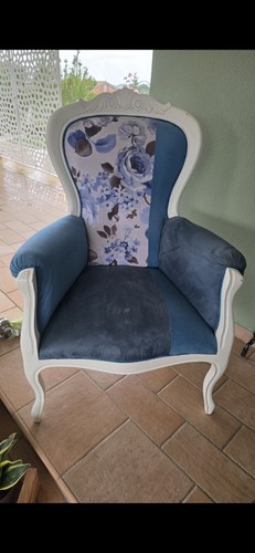 Poltrona stile barocco - poltrona,