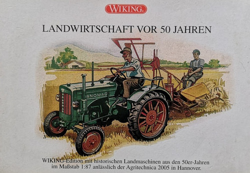 Wiking 099048 trattore hanomag - 099048,