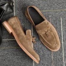Mocassino slip on uomo nappa