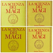 La scienza dei magi Serie Completa Vol 1 2 3 4 Giuliano Kremmerz Ed Mediterranee